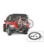 Quadratec  4 Bike Folding Bike Rack for 2" Receiver Hitch