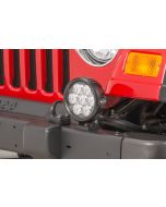 Quadratec  Hi Performance 6" Round LED Light Kit for 97-06 Jeep Wrangler TJ & Unlimited