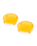 QUAD 4IN RND LED LIGHT COVER PAIR AMBER 97109 1301