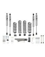 Quadratec  3.5” Coil Spring Suspension Kit with FOX IFP Mono-Tube Shocks for 07-18 Jeep Wrangler JK