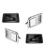 COMPLETE DOOR HANDLE KIT 82-06 CHROME