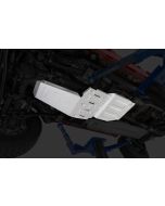 Quadratec  Aluminum Modular Engine & Transmission, and Transfer Case Skid Plates for 18-20 Jeep Wrangler JL Unlimited with 3.6L engine