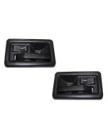 Quadratec  Interior Door Handles - Pair for 82-95 Jeep CJ & Wrangler YJ, 97-06 Wrangler TJ with Full Steel Doors