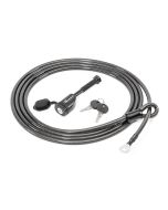 Quadratec  Locking Bicycle Cable with Hitch Pin for Quadratec Bike Racks