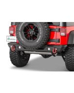 QUADRAPAC REAR BUMPER W CUBE LIGHTS JK  12057 0252