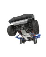 Quadratec  Aluminum Modular Skid Plate System  for 18-25 Jeep Wrangler JL Unlimited with 3.6L engine