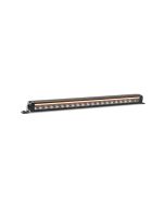 Quadratec  STEALTH Slimline Light Bar with Amber & White DRL 