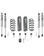Quadratec  2.5" Coil Spring Suspension Lift Kit with FOX IFP Mono-Tube Shocks for 97-06 Jeep Wrangler TJ  & Unlimited