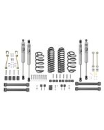 Quadratec  3.5" Coil Spring Suspension Lift Kit with FOX IFP Mono-Tube Shocks for 97-06 Jeep Wrangler TJ  & Unlimited