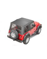 QuadraTop  Gen II Complete Soft Top with Upper Doors   for 97-06 Jeep Wrangler TJ 