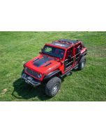 QuadraTop  Jeep Licensed Freedom Mesh Bimini Top for 07-18 Jeep Wrangler JK 
