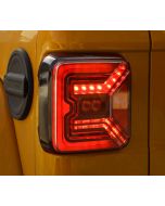 Quake LED QTE347 Tech LED Tail Lights for 18-20 Jeep Wrangler JL