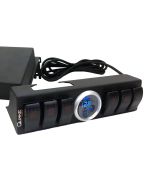 Quake LED QUIC768 6-Switch Light Controller for 09-18 Jeep Wrangler JK