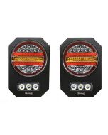 Quake LED QTE1025 Step up LED Tail Lights for 20-21 Jeep Gladiator JT