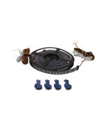 Race Sport Lighting  LoPRO Sidekick Sequntial Running Board Switchback LED Strip Kit for 18-25 Jeep Wrangler JL