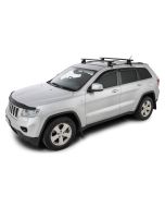 Rhino-Rack  Vortex 2500 Roof Rack System for 11-18 Jeep Grand Cherokee WK2 with Factory Plastic Rails