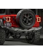 Rival 4x4  Aluminum Rear Bumper for 18-20 Jeep Wrangler JL