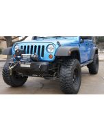 Road Armor  Stealth Stubby Front Winch Bumper for 07-18 Jeep Wrangler JK