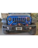 Rock Hard 4X4 RH-5019 Grille Guard and Light Mount Hoop for 10A, Hardrock, & Recon Edition for 07-18 Jeep Wrangler JK