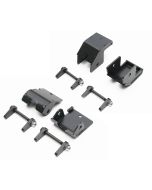 Rock Hard 4X4 RH-90515 Front & Rear Lower Control Arm Skid Plates for 18-19 Jeep Wrangler JL