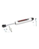 Rough Country 8731770 V2 Steering Stabilizer for 84-06 Jeep Wrangler YJ, TJ, Cherokee XJ, Grand Cherokee ZJ & WJ