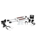 Rough Country 8734970 V2 Dual Steering Stabilizer for 07-18 Jeep Wrangler JK