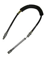 Crown Automotive RT31019 Passenger Side Rear Parking Brake Cable  for 87-90 Jeep Wrangler YJ with Disc Brake Conversion