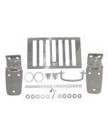 Crown Automotive RT34059 Stainless Steel Hood Set for 98-06 Jeep Wrangler TJ