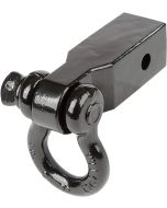 Rugged Ridge 11234.01 2" Receiver Hitch D-Ring & Shackle Bracket 