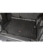 Rugged Ridge 12975.49 Rear Cargo Liner for 18-21 Jeep Wrangler JL Unlimited with Factory Rear Subwoofer