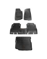 Rugged Ridge 12988.05 4 Piece Floor Liner Kit for 18-19 Jeep Wrangler Unlimited JL 4-Door