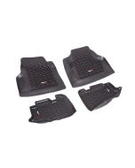 Rugged Ridge 12987.10 Front & Rear Floor Liner kit for 97-06 Jeep Wrangler TJ & Unlimited