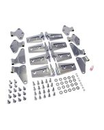 Rugged Ridge 11111.21 Stainless Steel Door Hinge Kit for 07-18 Jeep Wrangler Unlimited JK 4 Door