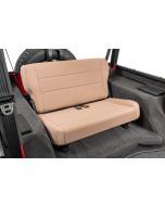 Rugged Ridge  Fold & Tumble Vinyl Rear Seat for 76-95 Jeep CJ & Wrangler YJ