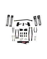 Skyjacker  7in Dual Rate Long Travel Long Arm Suspension Lift Kit for 07-18 Jeep Wrangler JK 2 Door