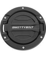 Smittybilt 75008 Billet Aluminum Fuel Door for 18-23 Jeep Wrangler JL