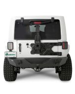 Smittybilt 2843 SRC HD Pivot Rear Tire Carrier for 07-18 Jeep Wrangler JK