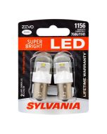 Sylvania 1156LED.BP2 #1156 White Zevo LED Mini 2 Pack 
