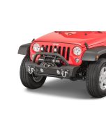 TACTIK  Stubby Front Bumper with Hoop for 07-18 Jeep Wrangler JK