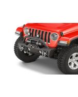 TACTIK  Stubby Front Bumper with Hoop for 18-23 Jeep Wrangler JL & Gladiator JT