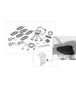 Trigger  6 Shooter System with Overhead Switch Mount, Underhood Relay Mount, Connector Kits  for 18-22 Jeep Wrangler JL & Gladiator JT