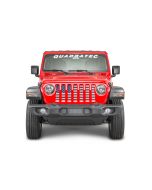 Under The Sun Inserts  American Flag Series Grille Insert for 18-22 Jeep Wrangler JL & Gladiator JT