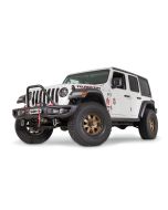 WARN 102346 Stinger Grille Guard Tube for 18-19 Jeep Wrangler JL with Factory Steel Rubicon Bumper
