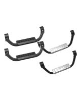 Warrior Products 55005 3" Drop Knight Guard Steps in Black 