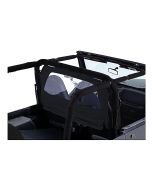 Crown Automotive WB20035 Windbreaker in Black Diamond for 07-18 Jeep Wrangler JK 