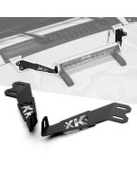 XKGLOW  Hood 20-22" Bar Bracket  for 07-25 Jeep Wrangler JK, JL & Gladiator JT