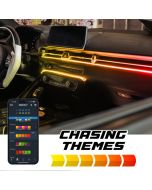 XKGLOW  XKmax RGB Fiber Optic LED Interior Ambient Strip Light Kit 
