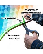 XKGLOW  XKmax RGB Addressable Accent Light Strip Kit  for Jeep Vehicles