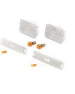 Crown Automotive RT28010 Clear Corner & Turn Signal Lens Kit for 87-93 Jeep Wrangler YJ